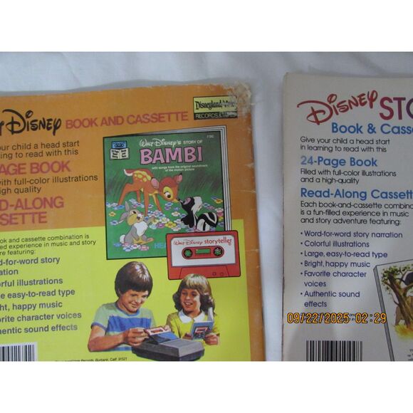 Children's book lot of 6 vintage see hear read Walt Disney Alice 101 dalmatians - Picture 3 of 3